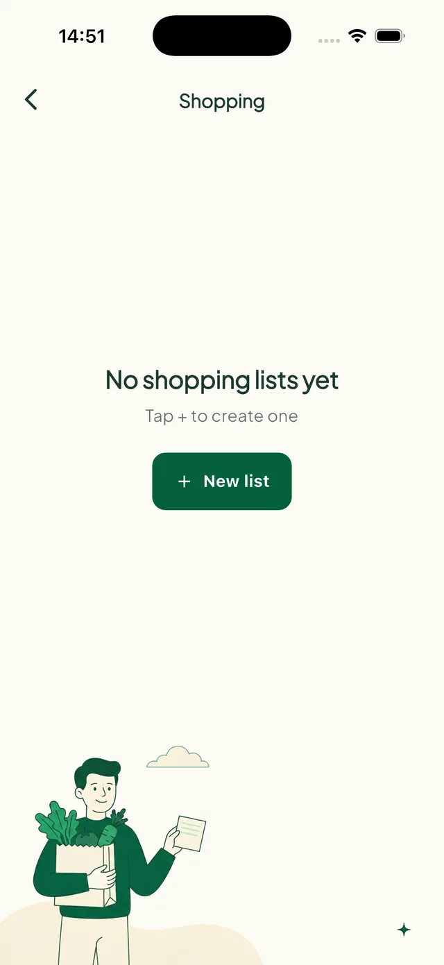 Gemeinsame Einkaufsliste